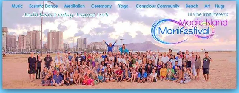 Flyer for The Magic Island ManiFestival